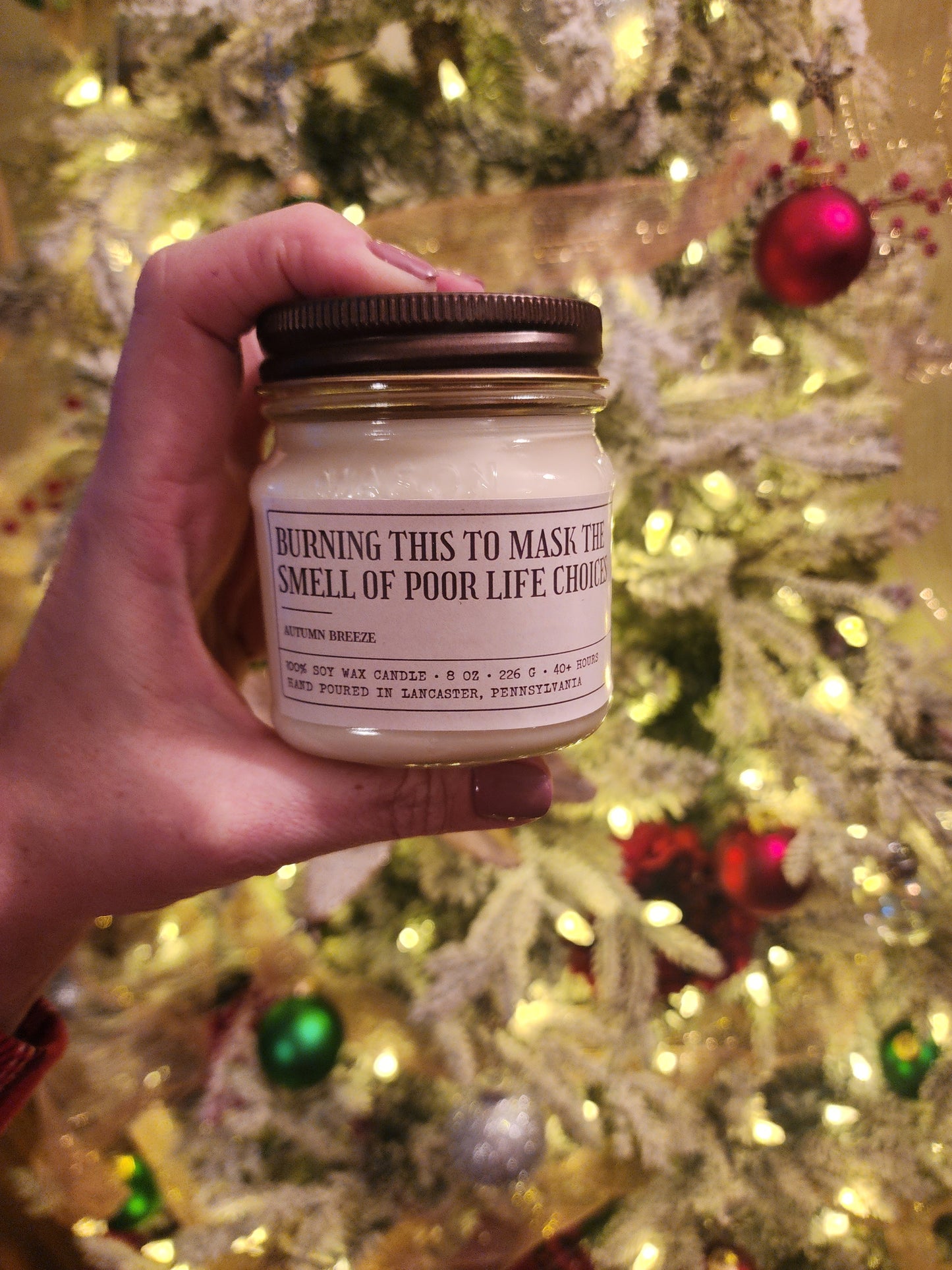 Punny candles
