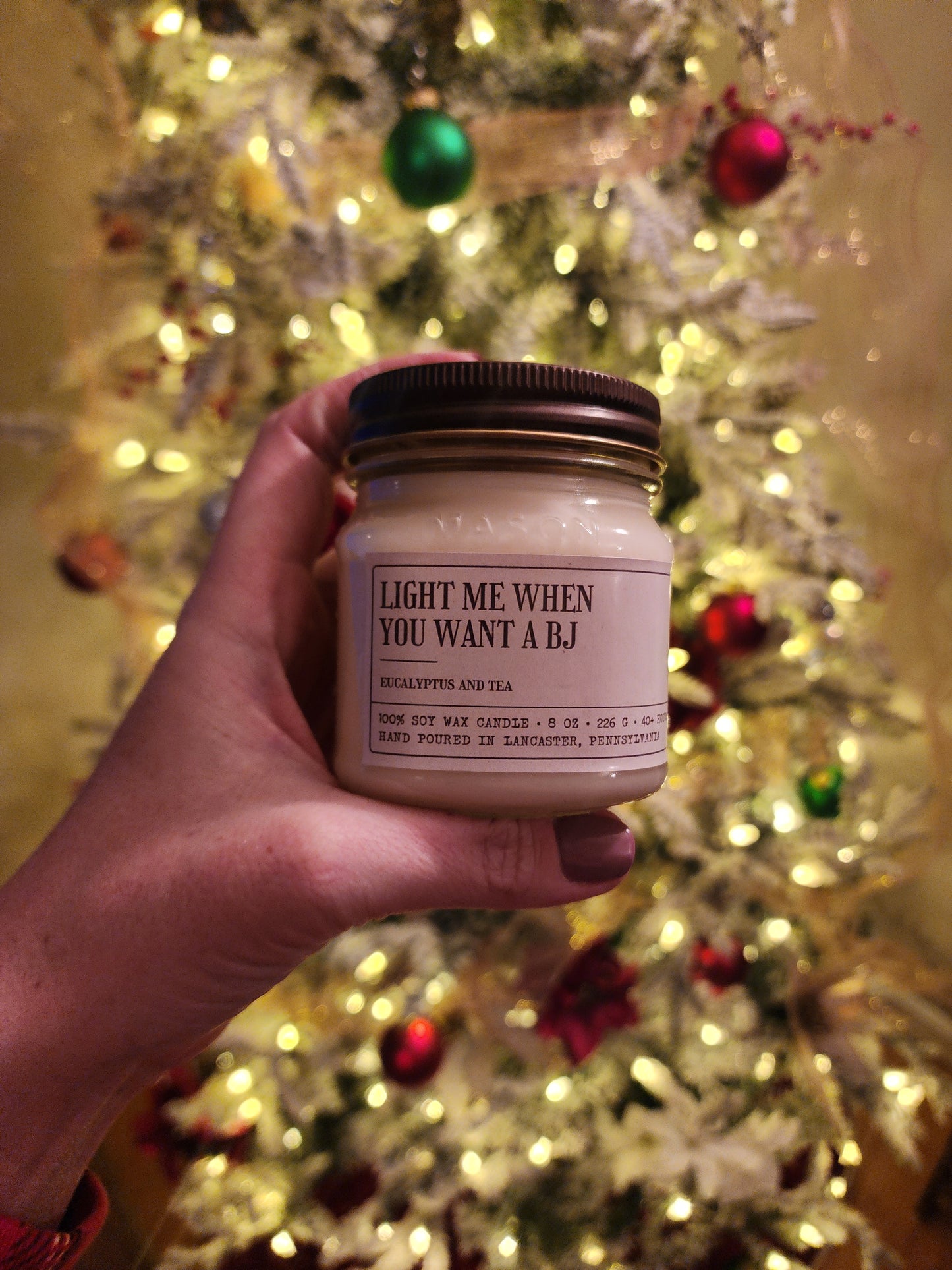Punny candles