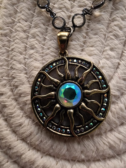 Sun necklace
