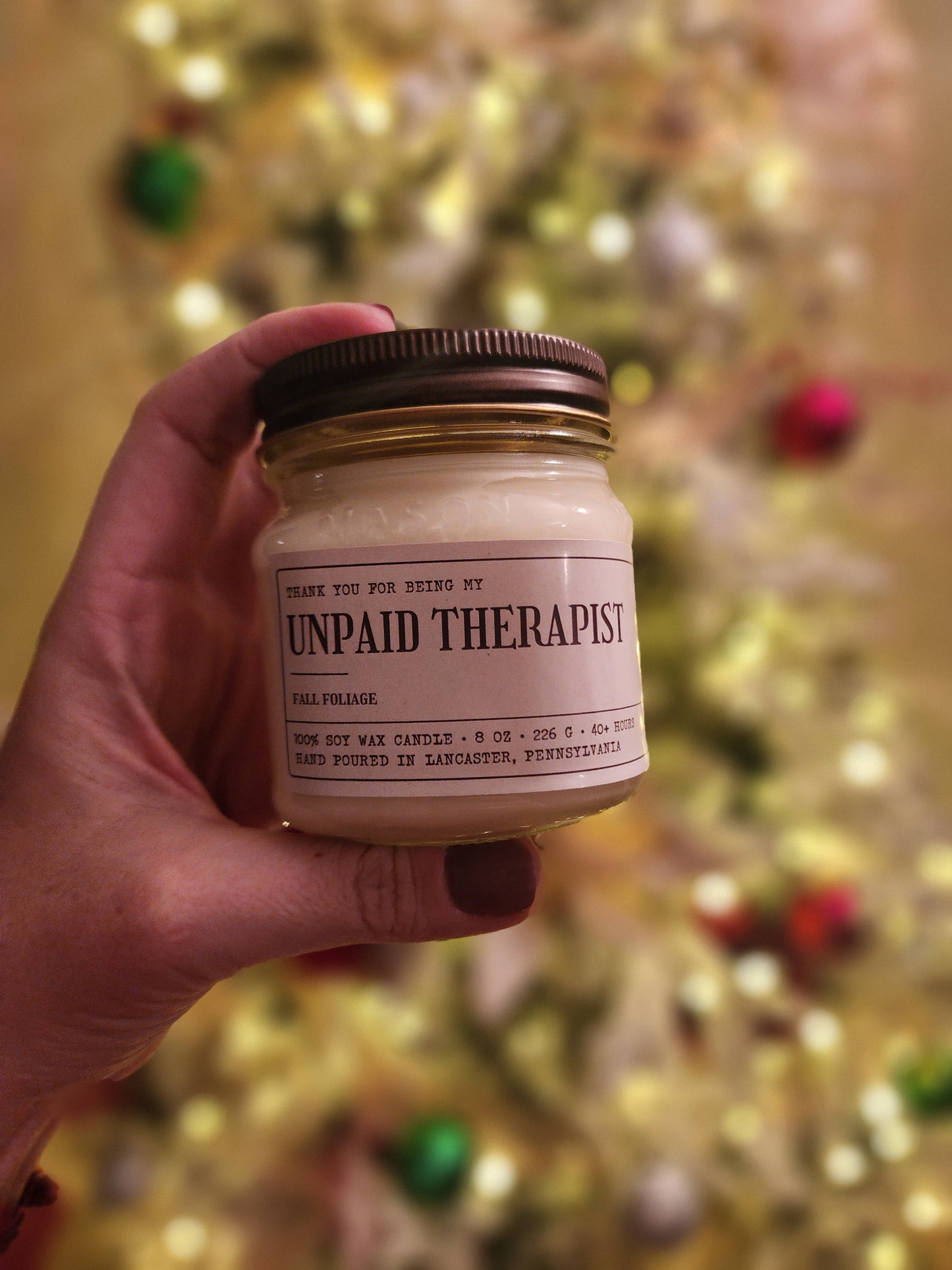 Punny candles