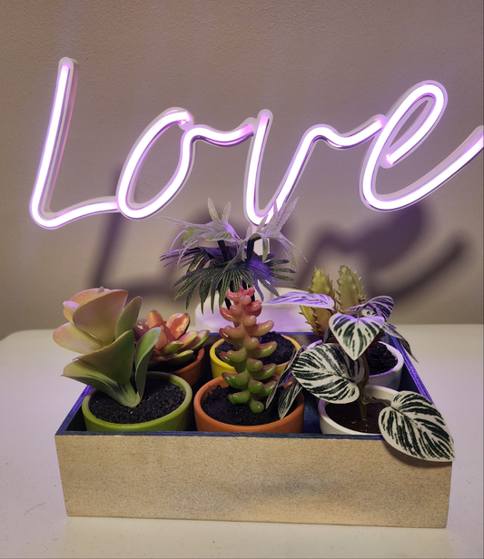Faux plants 6pk