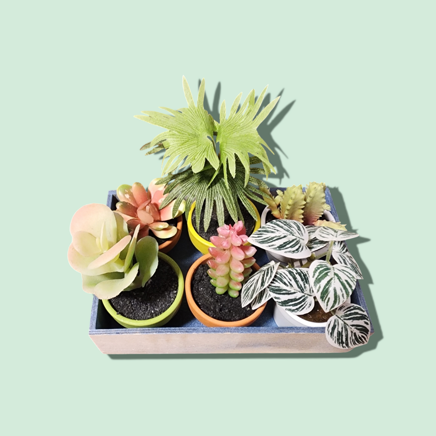 Faux plants 6pk