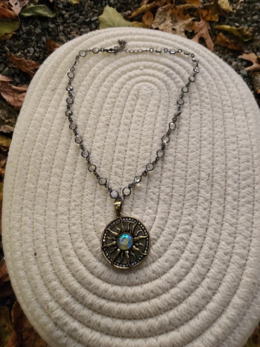 Sun necklace