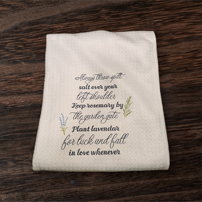 Practical Magic kitchen towel