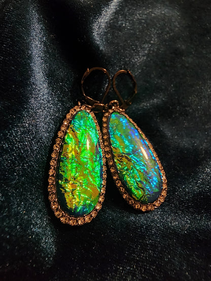 Mystical green leverbacks